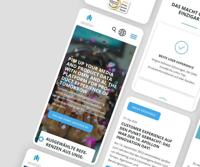 Smarttec Services, Website, Online Marketing, HubSpot, Online Marketing Agentur, Webentwicklung, Webdesign, Digitalagentur Apollon Mockup